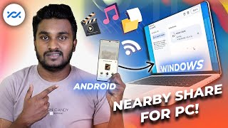 Nearby Share For Windows Pc Fast File Transfer Mobile To pc Tamil [upl. by Einaej]