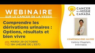 Comprendre les dérivations urinaires  Options résultats et bien vivre [upl. by Stanfill]