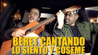 BERET cantando LO SIENTO y CÓSEME a GUITARRA POR PRIMERA VEZ [upl. by Ruff480]