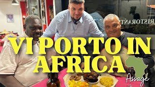 VI PORTO IN AFRICA  SAPORI DAFRICA 🐘🥘 food assage [upl. by Alita]