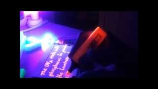 Why highlighter ink glows under UV BLACKLIGHT [upl. by Mellins]