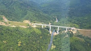 JiriImphal Railway  Aerial View [upl. by Dorthy]