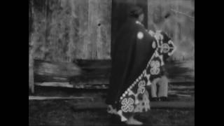 Mary Hunt Johnson performing a womens Winter dance Fort Rupert 1930 filmed by Franz Boas [upl. by Comethuauc]