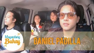 Magandang Buhay Daniel Padilla drives for his mother for the first time [upl. by Kluge]