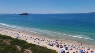 Praia de Palmas do Arvoredo  SC  Brasil  Parrot Bebop 2 [upl. by Shauna]