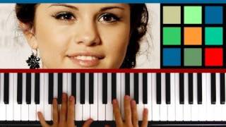 How To Play quotLove You Like A Love Songquot Piano Tutorial Selena Gomez [upl. by Lipcombe]