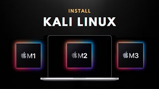 How to install kali linux on Mac M1 M2 and M3 [upl. by Odelet]