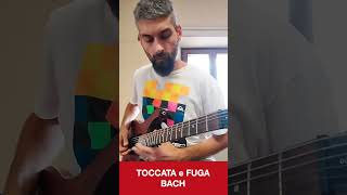 Toccata e Fuga in Re Minore D minor  BACH  INTRO  Guitar [upl. by Nerrej]