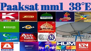 paksat 38e dish setting 2024 paksat mm1 new update paksat new update [upl. by Kaleena]