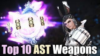 10 Most Epic Astrologian Weapons  And How To Get Them in FFXIV [upl. by Anawad340]