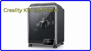 REVIEW 2024 Creality K1C 3D Printer ESSENTIAL details [upl. by Alorac612]