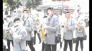 Musikverein Saßmicke mit Klingendem Spiel  Bayerischer Defiliermarsch [upl. by Richy]