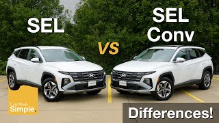 2025 Hyundai Tucson SEL vs SEL Convenience  Side by Side Trim Comparison [upl. by D'Arcy519]