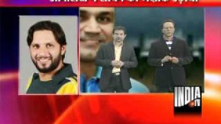 Shahid Afridi Jokes on Sachin Tendulkar  India TV [upl. by Nnek]