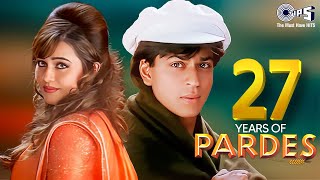 27 Years Of Pardes  Shah Rukh Khan Mahima  Kumar Sanu Alka Yagnik Kavita Krishnamurthy  90s [upl. by Ellevart122]