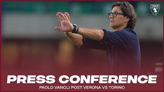 VERONATORINO  PRESS CONFERENCE MISTER VANOLI 🎙️ [upl. by Tiduj]