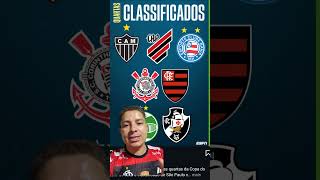 CLASSIFICADOS PARA AS QUARTAS DE FINAL DA COPA DO BRASIL shortvideo copadobrasil classificado [upl. by Htezil465]