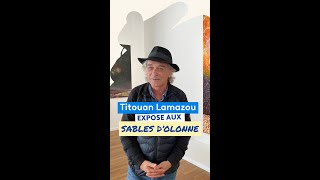 Titouan Lamazou aux Sables dOlonne avec son exposition quotSous les étoilesquot [upl. by Anaej263]