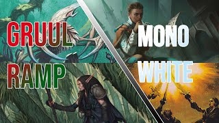 Pauper Tournament Gruul Ramp vs MonoWhite October 18 Round 3 [upl. by Hoagland847]