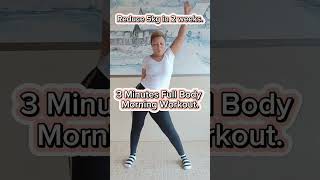 Reduce 5kg in 2 weeks3 minutes full body morning workout shortvideo fullbodyworkout [upl. by Ahsito]