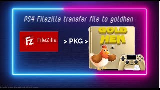 Filezilla FTP transfer PKG to PS4 goldhen install pkg demo [upl. by Amleht974]