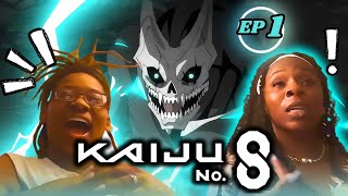 Kaiju No 8 Episode 1 Reaction  First Impressions [upl. by Olrac662]