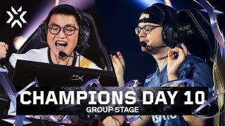 PRX vs EDG  VALORANT Champions Seoul  Group Stage Day 10 [upl. by Ott]