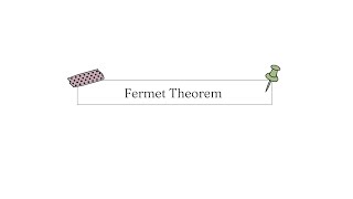 Fermat Theorem Explained [upl. by Enoyrt849]