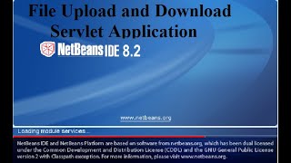 File Upload and Download Servlet Application in Netbeans [upl. by Cletus393]