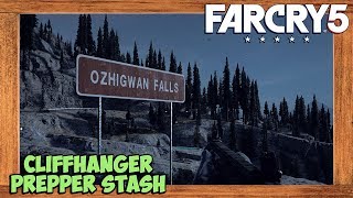 Far Cry 5 Cliffhanger Prepper Stash Location [upl. by Adohr]