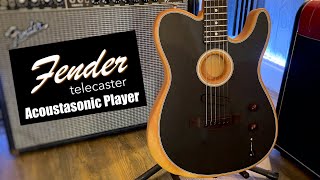 Fender Acoustasonic Player Telecaster [upl. by Merriam]