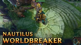 Nautilus Hung Thần  Worldbreaker Nautilus  Skins lol [upl. by Aisatnaf]