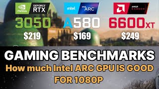 a580 vs rx 6600 VS RTX 3050 VS RTX 3060 VS A750 VS RX 6500 vs rtx 2060vs 3050 [upl. by Anavoig730]