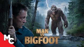 Man Vs Bigfoot  Full Survival Action Movie  2024 Hollywood Action Movie [upl. by Ecnatsnoc]