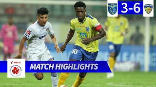 Kerala Blasters FC 36 Chennaiyin FC  Match 72 Highlights  Hero ISL 201920 [upl. by Balsam]