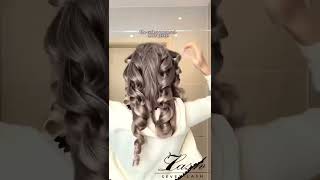 How to do heatless curlsHeatless Hair amp Effortless Makeup Tutorial Heatless Curls Tutorial hair [upl. by Okin]