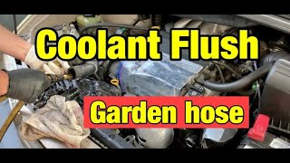 Engine Flush with garden hose [upl. by Jensen38]