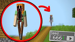 MINECRAFT MOST SCARY  SEEDS  😱  MINECRAFT HORROR VIDEO  RICH MINER [upl. by Anailuig]