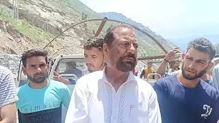 Saqib Zargar report from Drabshalla where locals arrange food amp water for relatives of dumper driver [upl. by Nelly]