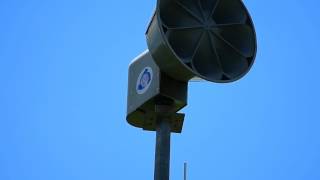 Three Mile Island T128 Tornado Siren Test 612017 Hershey PA [upl. by Hannavas]