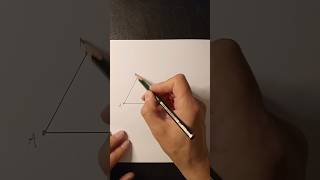 Ebbinghaus Illusion drawing illusion geometry tricks perception brain shorts [upl. by Ayikin120]