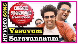 VSOP Tamil Movie  Songs  Vasuvum Saravananum Song  Renuka wants Arya to get married  Santhanam [upl. by Leirbma]