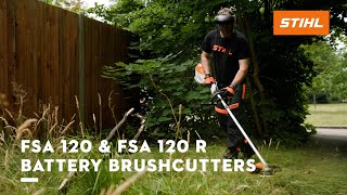 STIHL FSA 120  STIHL Cordless Brushcutter  Battery Brushcutter  STIHL AP System  STIHL GB [upl. by Jalbert]