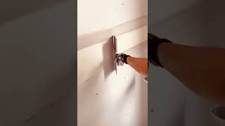 How to putty on a walls wallputtysatisfying [upl. by Dickenson]