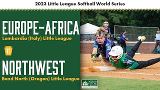 Italy vs Oregon  2023 Little League Softball World Series Game 11 [upl. by Alimhaj366]