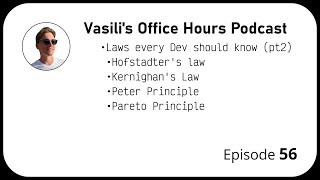 Office Hours Ep 56  Laws of Software Development Part 2 [upl. by Noruq]