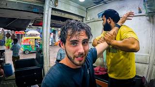 Indian barber uses his magic fingers 🇮🇳 [upl. by Irat]