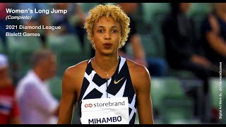 Womens Long Jump Complete Bislett Games Diamond League Bislett Stadion Oslo July 1 2021 [upl. by Berk]