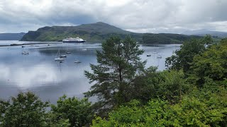 Flying a drone in a prohibited flight zone Portree UK travel drone dronevideo dangerous [upl. by Mortie]