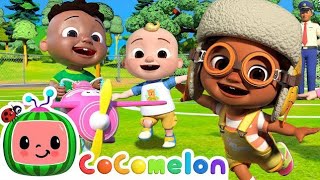 Airplane Song  Baby Shark Dance  The Wheels on the Bus CoComelon Nursery Rhymes cocomelon [upl. by Ezalb]